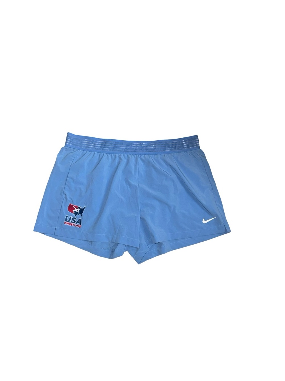Nike wrestling Shorts Blue USA Olympics Training Dri Fit Women’s XL America